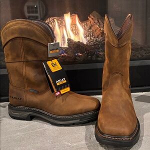 Ariat WorkHog XT Wellington Waterproof Work Boot,ATS Max,EVA midsole,Duratread